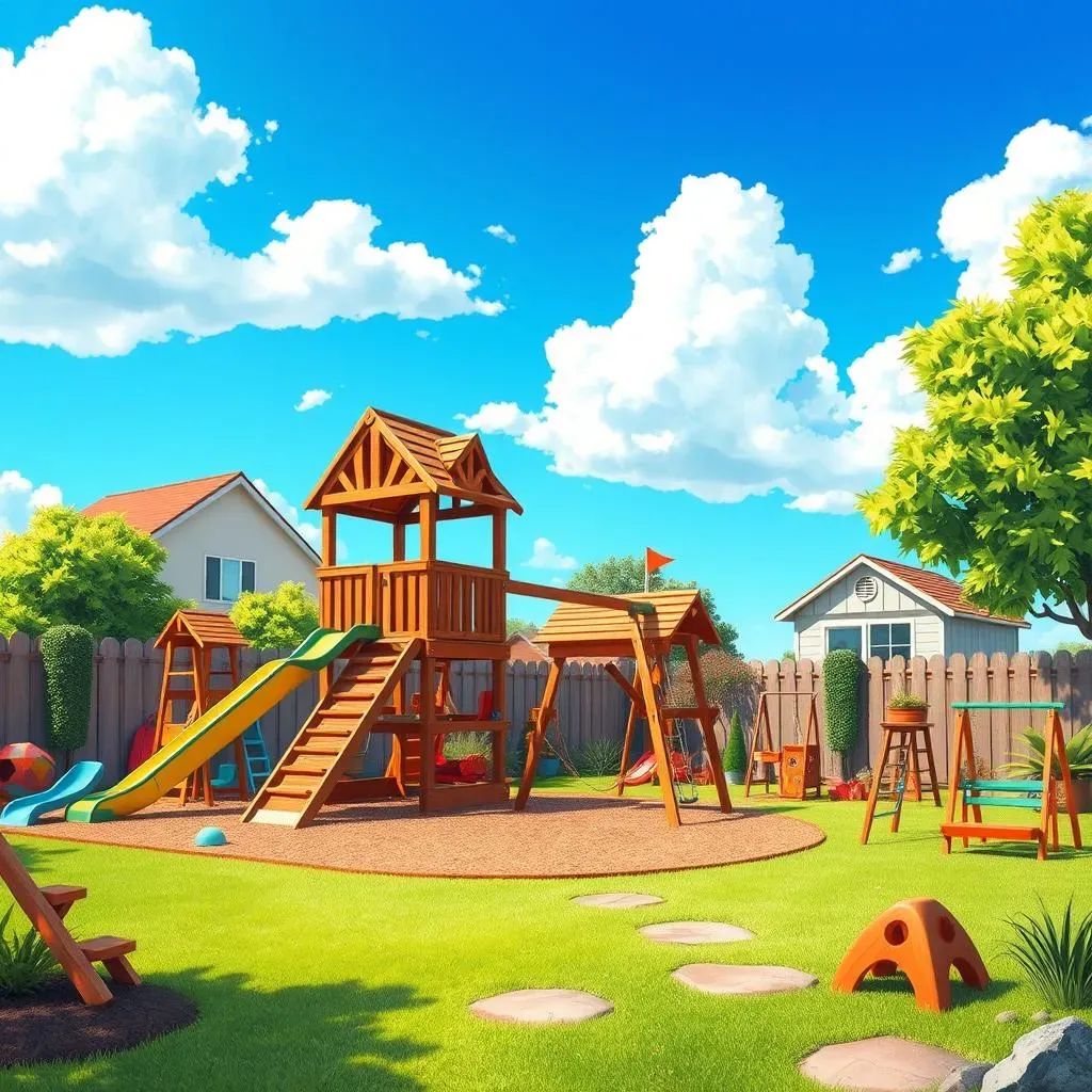 Types of Backyard Playgrounds and Their Features