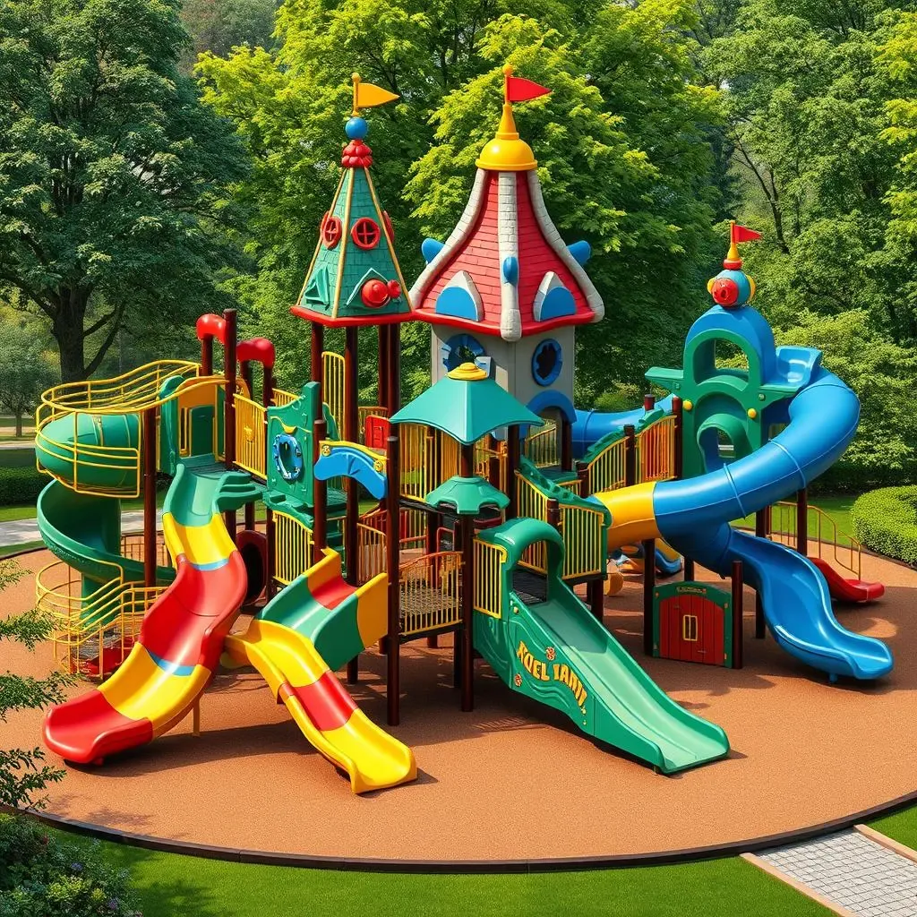 Types of Custom Playground Equipment to Include with Swings