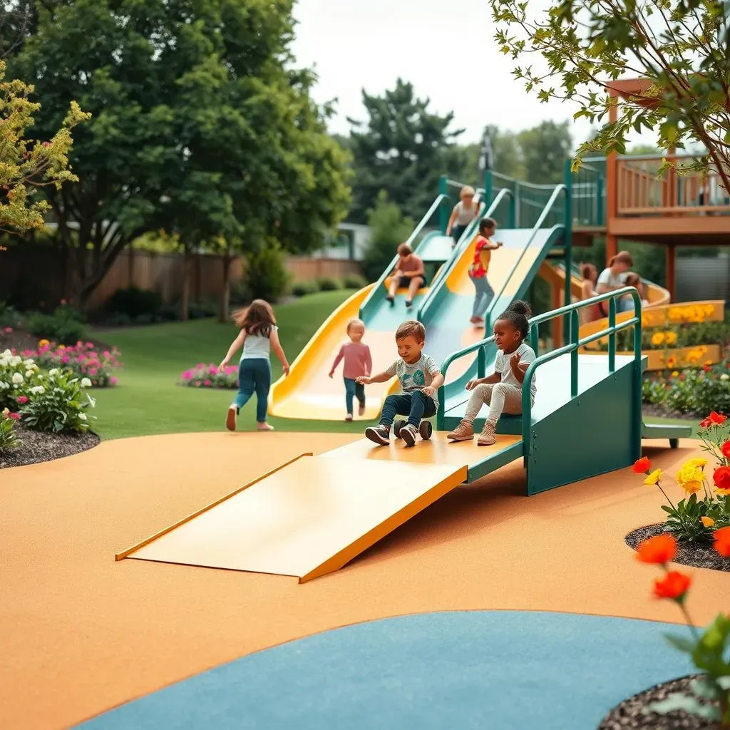 Types of Inclusive Playground Ramps and Features