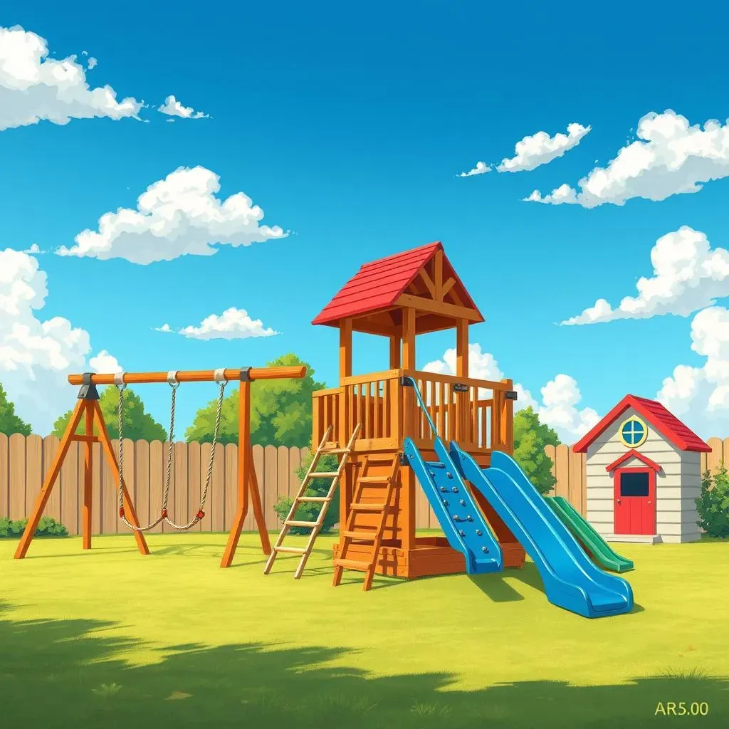 Types of Outdoor Playsets: From Swings to Slides