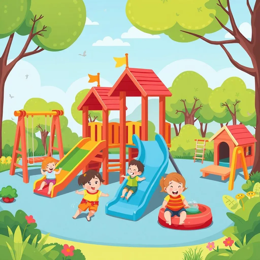 Types of Toddler Playgrounds: Slides, Swings, and More