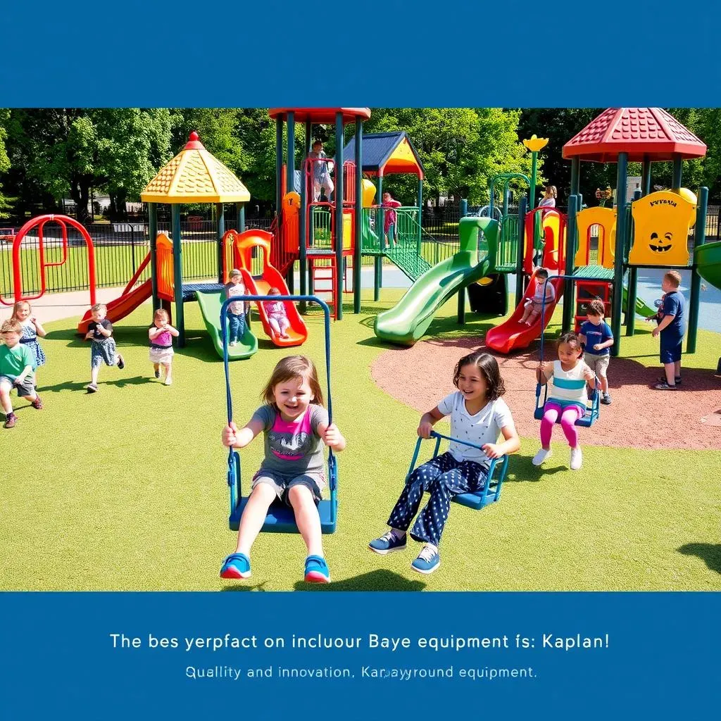 Unveiling the World of Kaplan Outdoor Playground Equipment