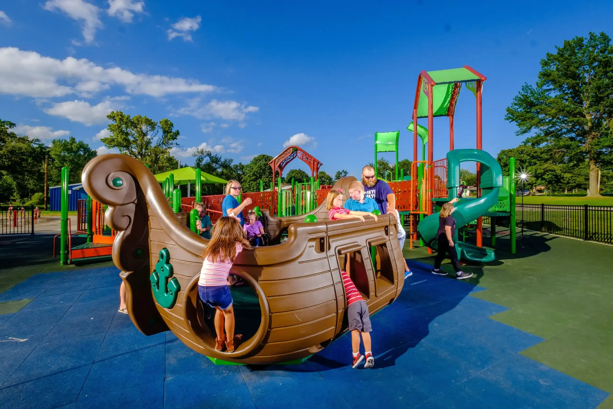 What Exactly is Adaptive Commercial Playground Equipment?