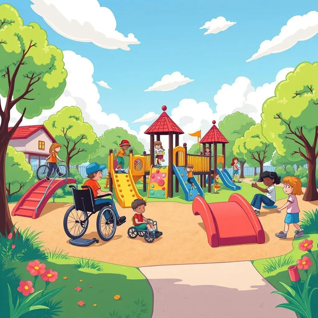 Ultimate Wheelchair-Accessible Playground Equipment