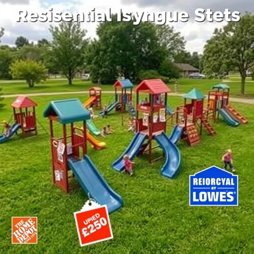 Where to Find the Best Deals on Affordable Residential Playground Sets