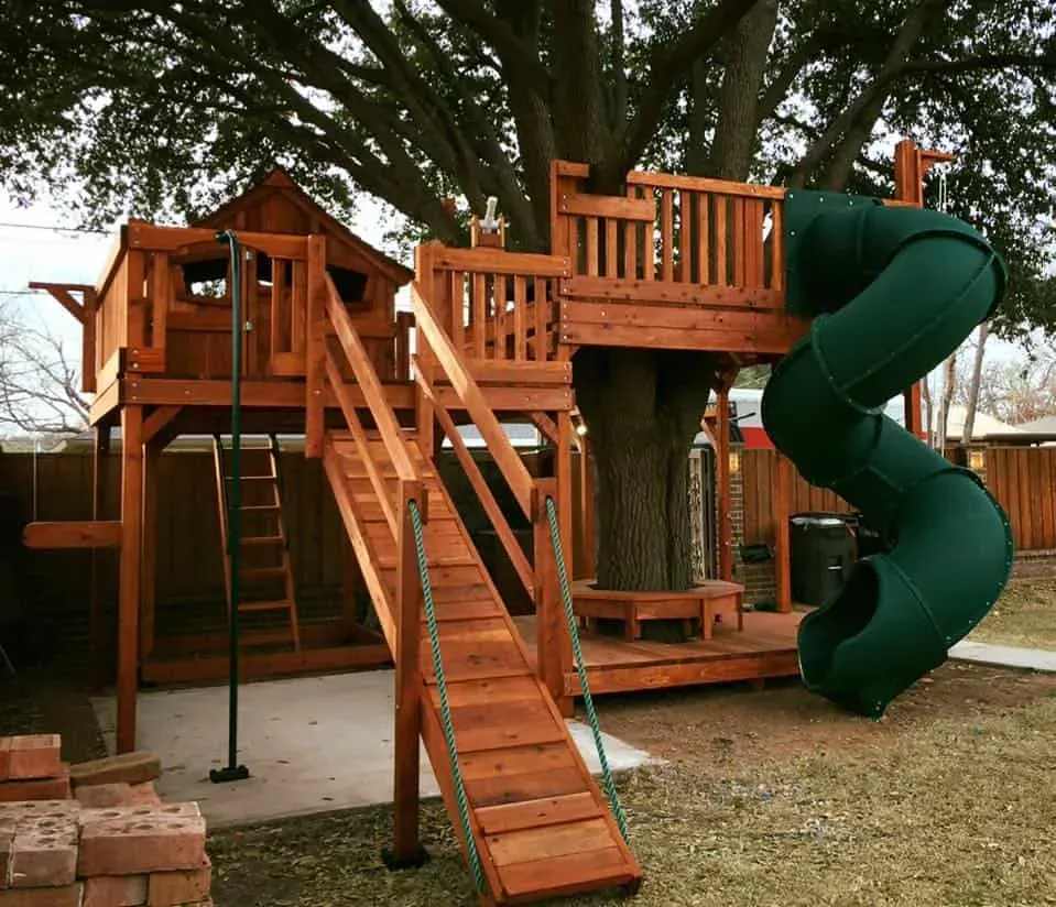 Why a Backyard Playground Fort? More Than Just Swings