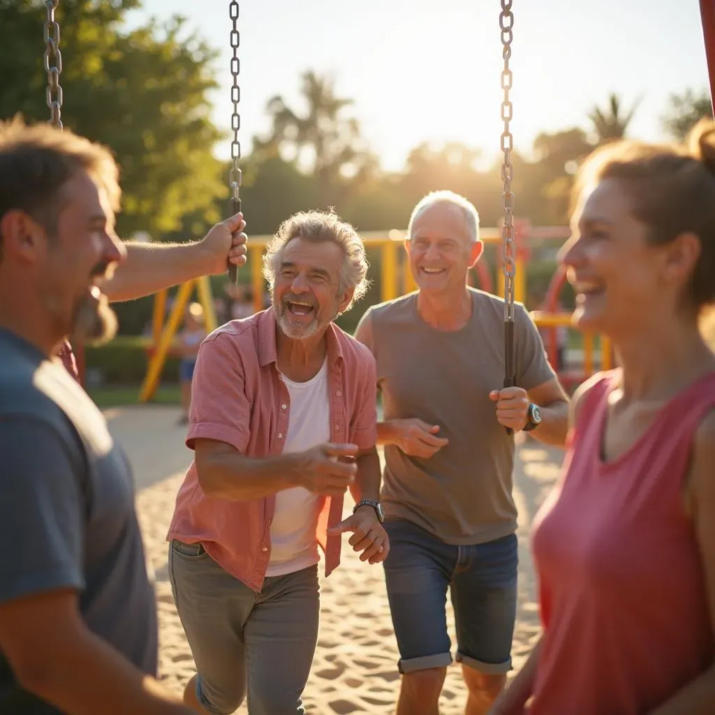 Why Adults Need Outdoor Playgrounds