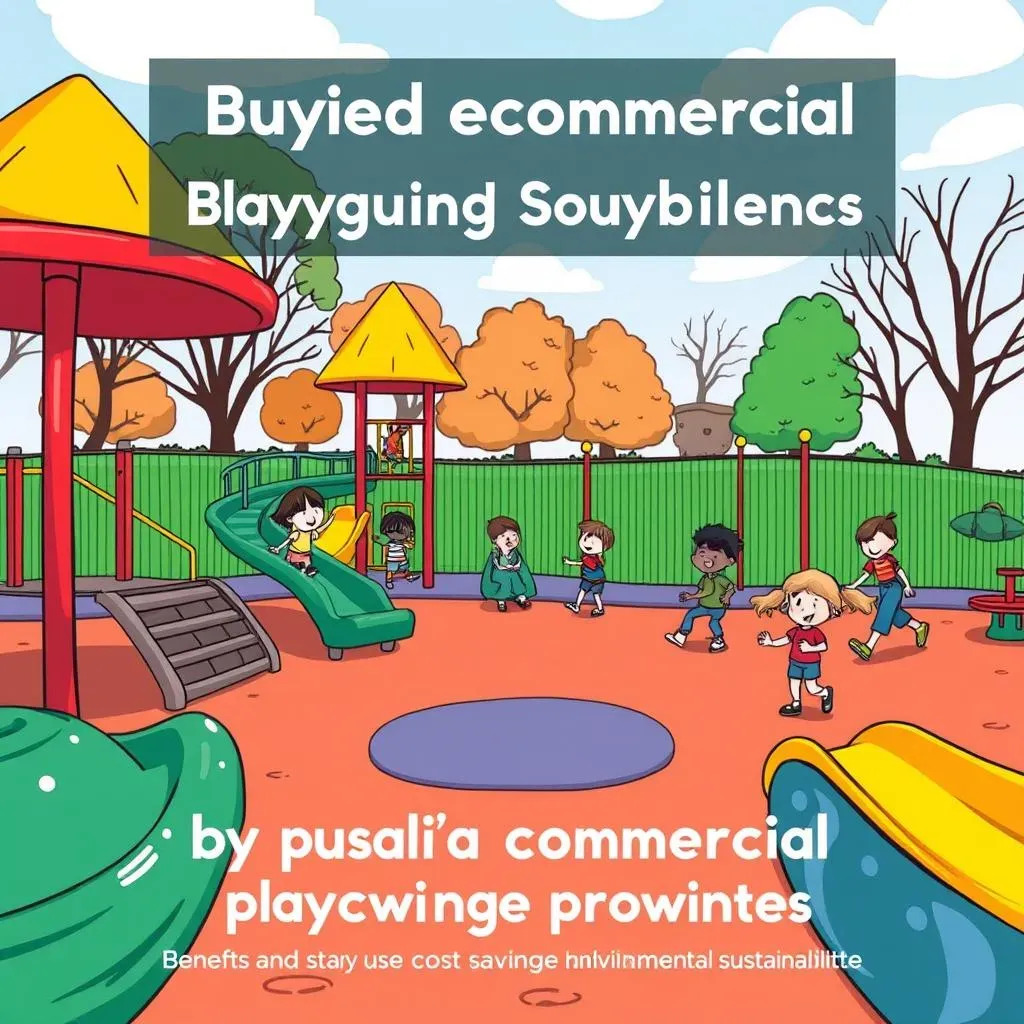 Why Buy Used Commercial Playground Equipment?