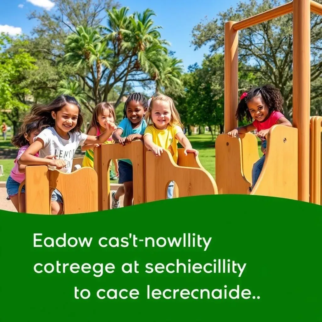 Why Choose EcoFriendly Playground Equipment in San Antonio?