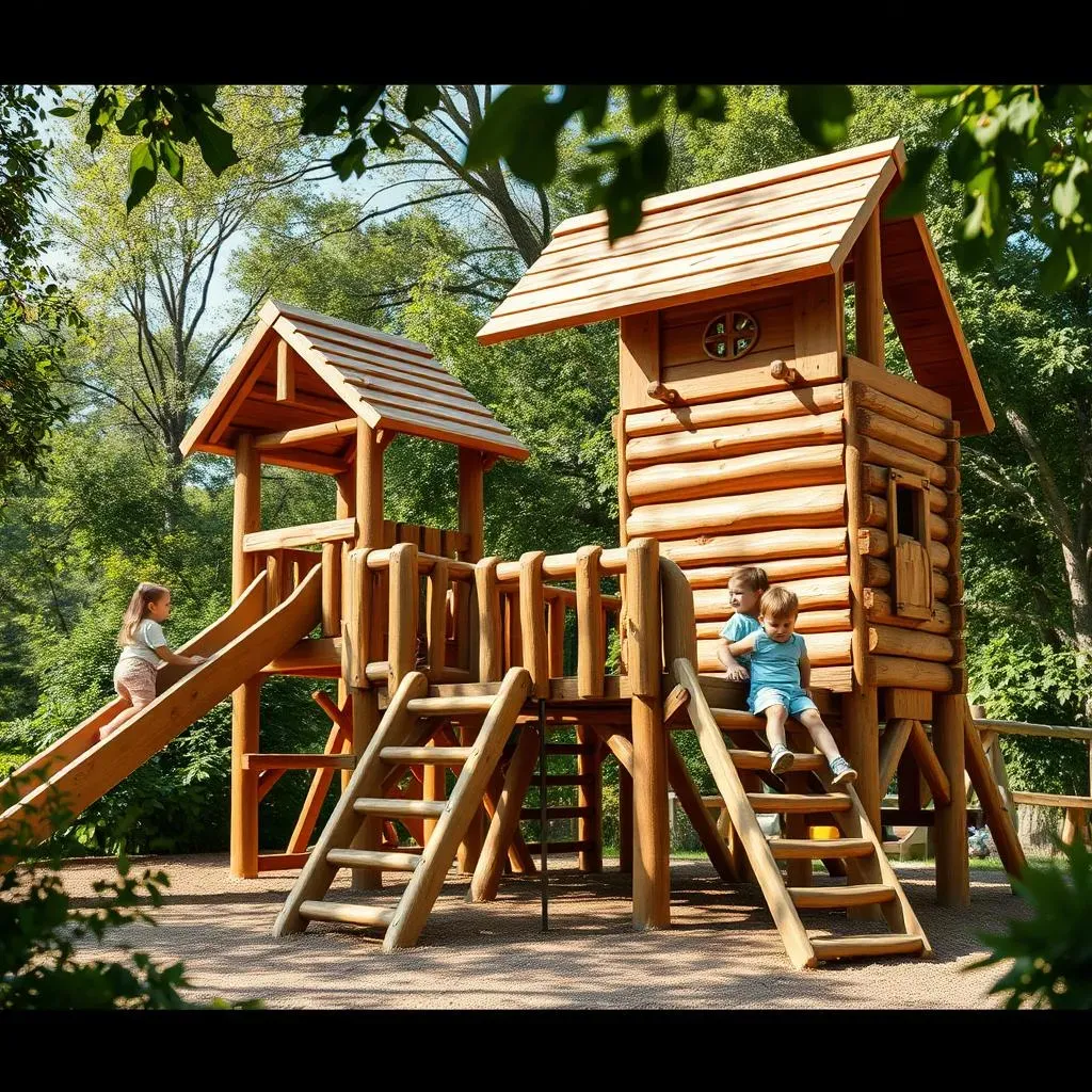 Why Choose Wooden EcoFriendly Playground Equipment?