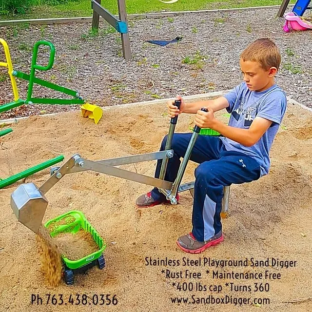 Why Every Kid Wants a Playground Backhoe