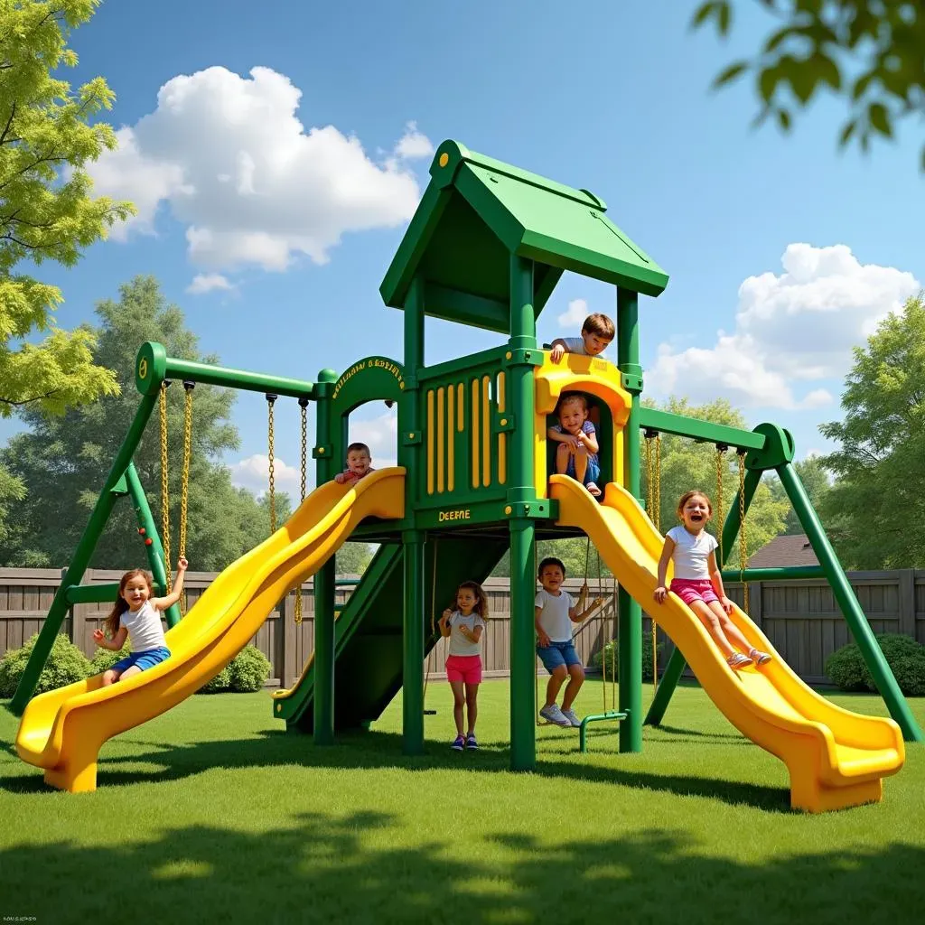 Why John Deere Playground Equipment is a Great Choice