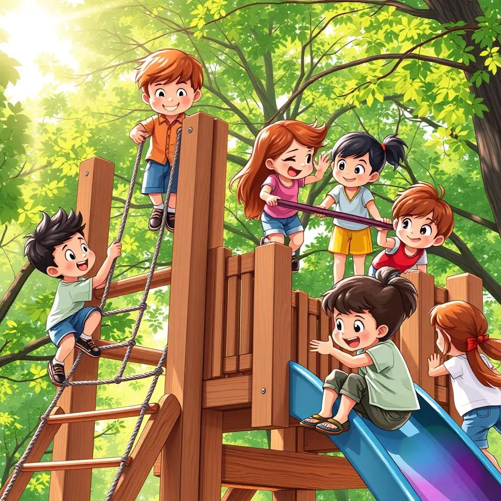 Why Outdoor Play Equipment Matters for 9 Year Olds
