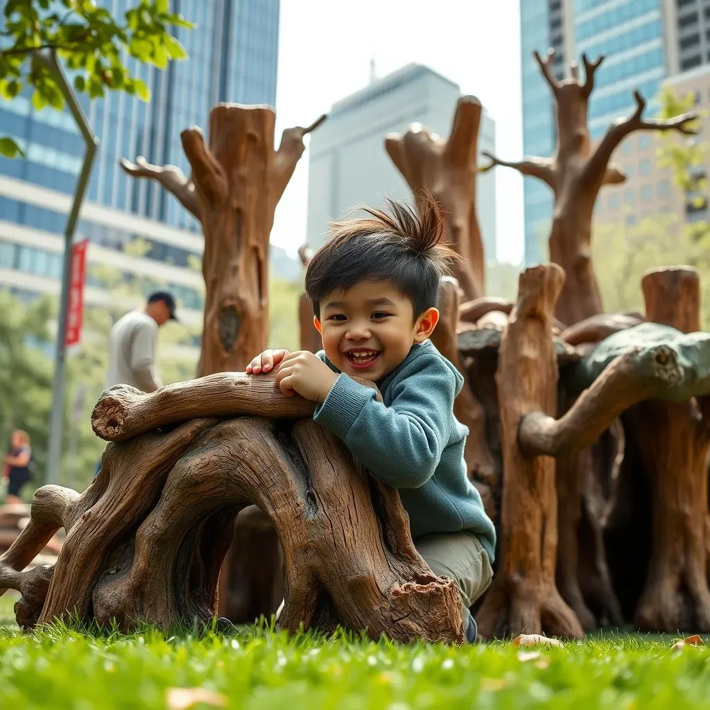 Why Urban Parks Need Natural Playground Equipment