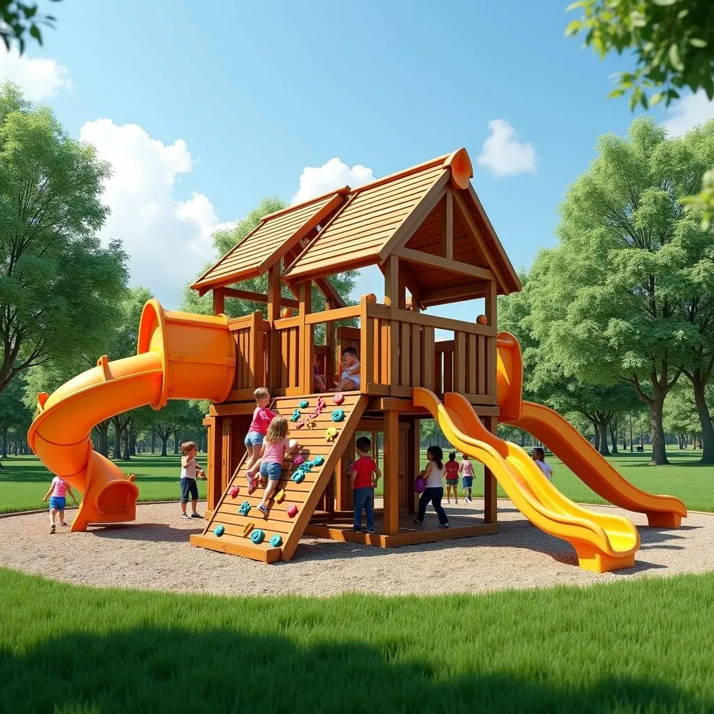 Ultimate Guide to Wooden Commercial Playground Equipment