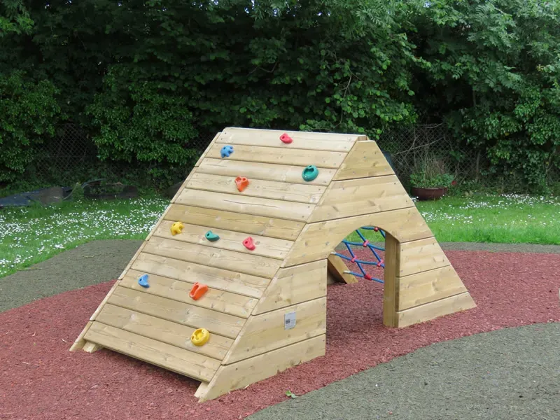 Essential wooden outdoor play equipment early years